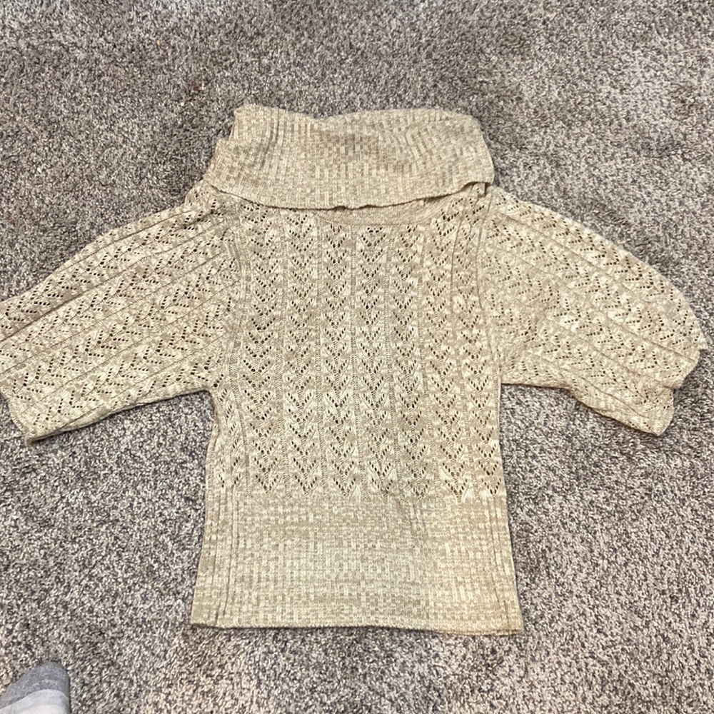 Cowl neck sweater